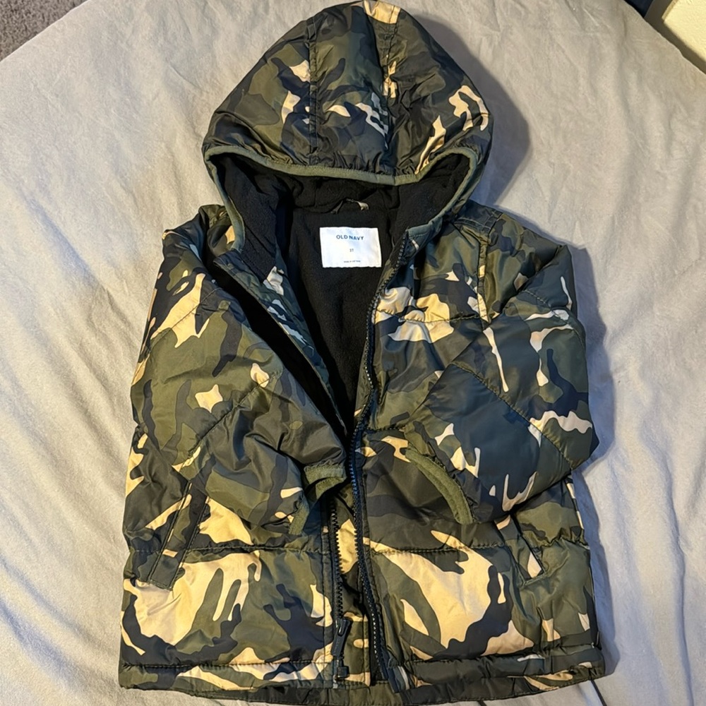 Toddler puffy jacket